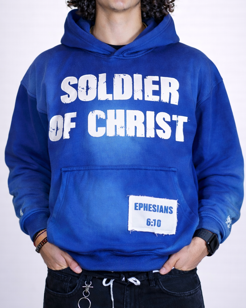 "Ocean Blue" SOLDIER HOODIE
